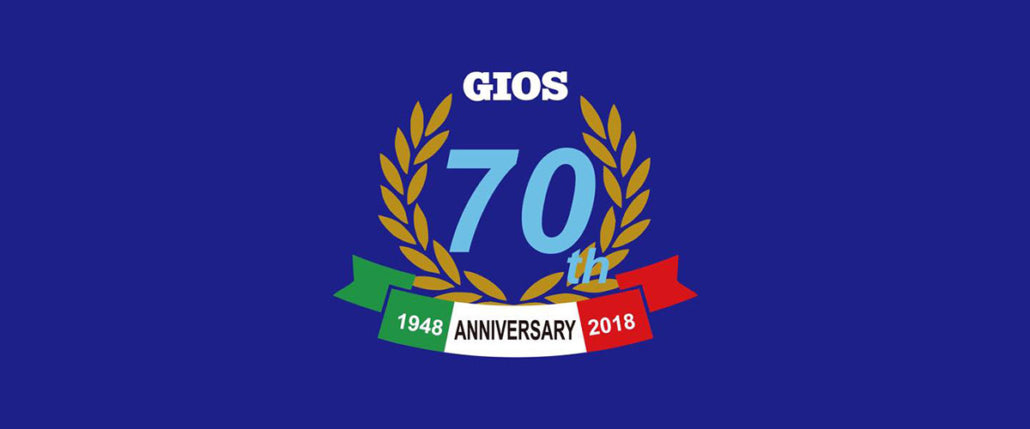 GIOS CELEBRATES ITS 70TH ANNIVERSARY (1948-2018)