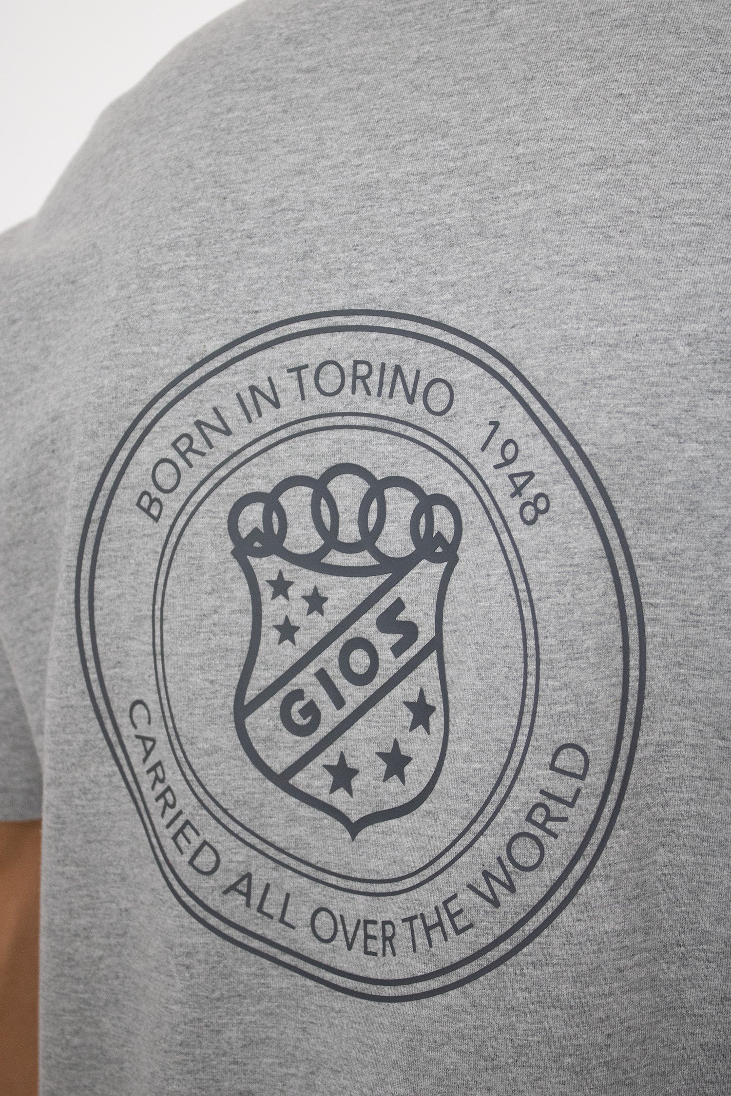 ジプソフィア College Logo Tee グレー黒logo 新品未使用 新品未使用 / ジプソフィア College Logo Tee グレー